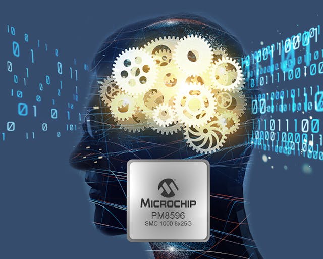 4. According to Microchip, the SMC 1000 8x25G is the industry&rsquo;s first serial-memory controller.