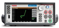 1. Keithley I-V Tracer software leverages the touchscreen interface of 2400 Series Graphical SMUs to recreate the familiar user experience of a curve tracer for low-power two-terminal devices.