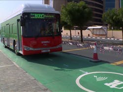 The Roads and Transport Authority (RTA) of Dubai has started a trial run of dynamic charging of electric vehicles and buses using magnetic-resonance technology. (Source: RTA) The Roads and Transport Authority (RTA) of Dubai has started a trial run of dynamic charging of electric vehicles and buses using magnetic-resonance technology. (Source: RTA)