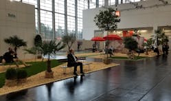 1. There were more and larger open areas to make up for companies that decided not to attend Embedded World this year.