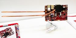 2. Versalogic&rsquo;s Grizzly is shown here with a set of optional heatpipes that can be useful in deeply embedded systems.