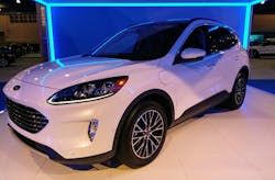 5. Ford took advantage of the refresh cycle of its popular Escape crossover to greatly improve its optional hybrid drivetrain and develop an all-electric model that’s slated for introduction soon. (Credit: Anwyn Goldberg) 5. Ford took advantage of the refresh cycle of its popular Escape crossover to greatly improve its optional hybrid drivetrain and develop an all-electric model that’s slated for introduction soon. (Credit: Anwyn Goldberg)