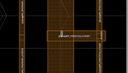 16. Here, power (VDD/VSS) is shorting with the regular signal net. 16. Here, power (VDD/VSS) is shorting with the regular signal net.
