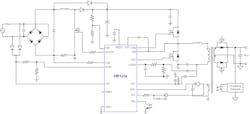 3. This is a typical application circuit of a PFC and LLC two-stage converter based on the HR121x. 3. This is a typical application circuit of a PFC and LLC two-stage converter based on the HR121x.