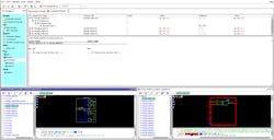 4. The discrepancies window shows all violations with the schematic. 4. The discrepancies window shows all violations with the schematic.