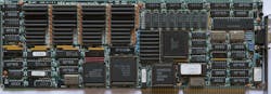 4. NEC’s MVA TI TMS34010-based AIB with a Paradise VGA (clone) chip on board and a Brooktree LUTDAC (source: Vlask) 4. NEC’s MVA TI TMS34010-based AIB with a Paradise VGA (clone) chip on board and a Brooktree LUTDAC (source: Vlask)