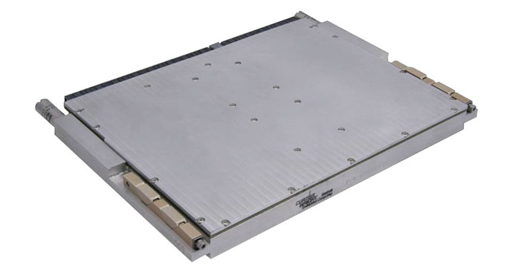 5. This liquid flow-through (LFT) module is capable of cooling 650 W.
