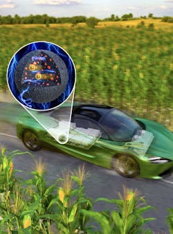 KIST researchers used corn starch to develop an alternative to graphite as a cathode material in an EV battery. (Source: KIST) KIST researchers used corn starch to develop an alternative to graphite as a cathode material in an EV battery. (Source: KIST)