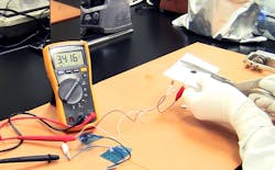 Solid-state technology developed by researchers at the Samsung Advanced Institute of Technology (SAIT) promises greater energy capacity than traditional lithium-ion batteries typically used in EVs. (Source: SAIT) Solid-state technology developed by researchers at the Samsung Advanced Institute of Technology (SAIT) promises greater energy capacity than traditional lithium-ion batteries typically used in EVs. (Source: SAIT)