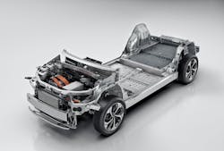 3. Aiways EVs utilize an aluminum-steel MAS (More Adaptable Structure) platform. (Source: Aiways) 3. Aiways EVs utilize an aluminum-steel MAS (More Adaptable Structure) platform. (Source: Aiways)