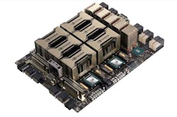 5. The eight-module, A100-based HGX A100 motherboard is available for hyperscalers that design systems using open platforms.
