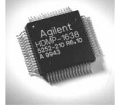 9. One of the first products I worked on was the HDMP-1638 ASIC.