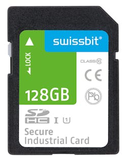3. A secure replaceable storage medium, such as the SD Memory Card from Swissbit, would be a suitable solution to keep the security of an infotainment system up to date during the lifecycle of a car. (Source: Swissbit)