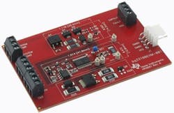 6. The BQ33100EVM-001 is an evaluation board for the Texas Instruments BQ33100 series of supercap balancing chips. (Courtesy of Texas Instruments)