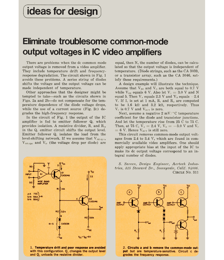 Ideas For Design | Electronic Design