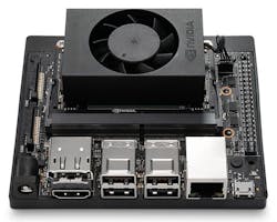 3. The Jetson Xavier NX features a six-core Nvidia Carmel 64-bit CPU subsystem, the company&rsquo;s Volta GPGPU with 384 CUDA cores and 48 Tensor cores, along with a pair of NVDLA Engines.