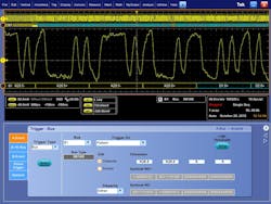 2. Serial decode of a JESD204B data lane at 6 Gb/s showing the beginning of the ILAS. 2. Serial decode of a JESD204B data lane at 6 Gb/s showing the beginning of the ILAS.