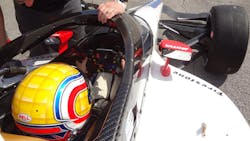 1. IndyCars are now equipped with Red Bull Advanced Technologies&rsquo; Aeroscreen to protect drivers from flying debris.