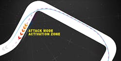 3. Formula E attack mode requires the car to move through a designated area that normally forces the driver to slow down or cover more ground to offset the later advantage.