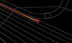 5. Sample image of an HD map created by DeepRoute-Engine. (Image credit: DeepRoute) 5. Sample image of an HD map created by DeepRoute-Engine. (Image credit: DeepRoute)