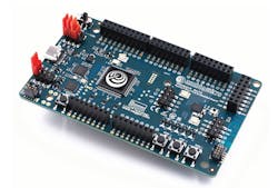 2. Ambiq’s Apollo4 development board has Arduino-style headers. 2. Ambiq’s Apollo4 development board has Arduino-style headers.