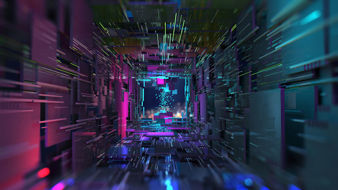 Data Center Abstract Promo
