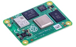 1. The Raspberry Pi CM4 compute module. 1. The Raspberry Pi CM4 compute module.
