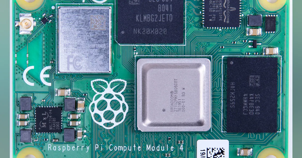 It’s Here: The Raspberry Pi CM4 with No Edge Connector | Electronic Design