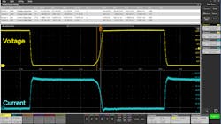 Figure 4. Measure slew rate of both voltage and current. Figure 4. Measure slew rate of both voltage and current.