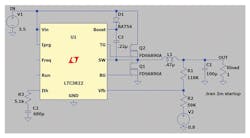 3. A simulation tool such as Analog Devices&rsquo; LTspice can be used for initial testing of the circuit.