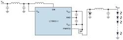 3. Here&rsquo;s an example circuit for an LED driver optimized for minimal emissions and the best EMC behavior.