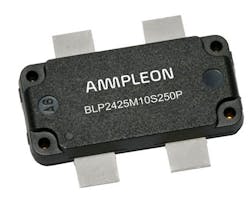 2. By using a plastic rather than ceramic package, Ampleon reduced the cost of its 250-W, 2400- to 2500-MHz LDMOS transistor. 2. By using a plastic rather than ceramic package, Ampleon reduced the cost of its 250-W, 2400- to 2500-MHz LDMOS transistor.