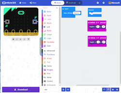 2. Microsoft’s MakeCode graphical programming language targets a range of platforms, including the micro:bit. 2. Microsoft’s MakeCode graphical programming language targets a range of platforms, including the micro:bit.