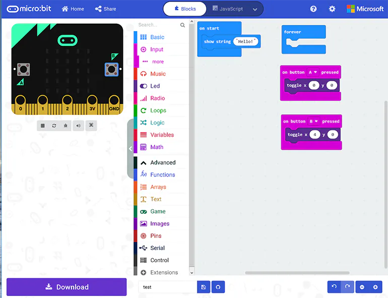 Programming Language For Microbit Micro:bit Gets a Voice and More Memory | Electronic Design