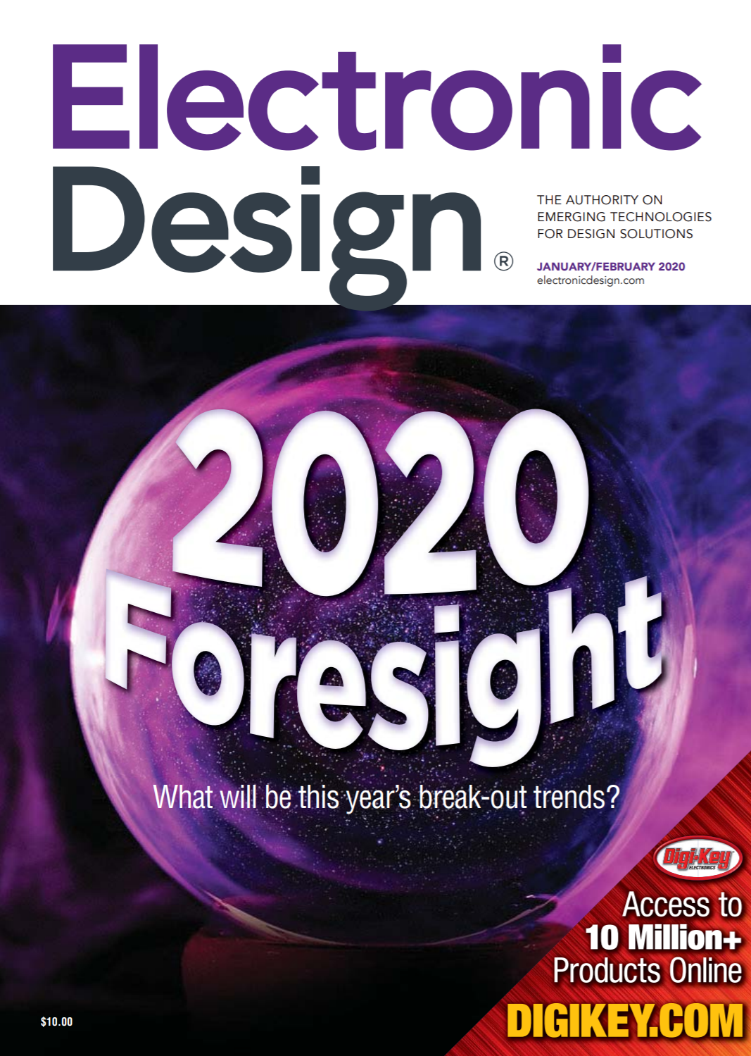Electronic Design Jan/Feb 2020 cover image