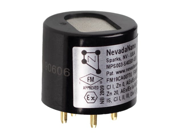 3. The NevadaNano MPS sensor detects and classifies multiple explosive gases using a single calibration.
