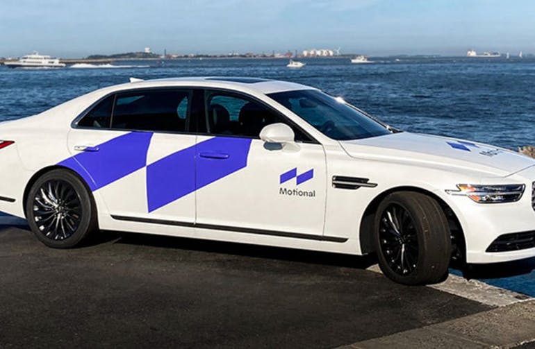 1. Motional is a joint venture between Aptiv and Hyundai that currently runs a fleet of self-driving taxis in Las Vegas.