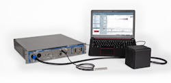 Figure 3 Speaker Test A Px517 B Analyzer With Gras 46 Ae Measurement Microphone Figure 3 Speaker Test A Px517 B Analyzer With Gras 46 Ae Measurement Microphone