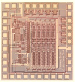 Die shot of Geometry Engine prototype. Die shot of Geometry Engine prototype.