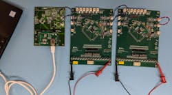 2. The MAX17852EVKIT# includes a board, GUI, and detailed setup and operating instructions, as well as a built-in resistor stack for battery emulation that’s able to make precision force/sense measurements. 2. The MAX17852EVKIT# includes a board, GUI, and detailed setup and operating instructions, as well as a built-in resistor stack for battery emulation that’s able to make precision force/sense measurements.