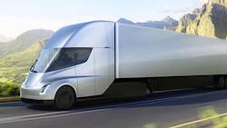 1. Tesla is expected to produce about 350 Semi vehicles by the end of August. Then, according to auto industry reports, its production rate will increase to 100 per week by the end of 2021 and 500 per week by the end of 2022. 1. Tesla is expected to produce about 350 Semi vehicles by the end of August. Then, according to auto industry reports, its production rate will increase to 100 per week by the end of 2021 and 500 per week by the end of 2022.