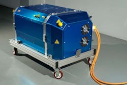 3. General Motors' Hydrotec fuel-cell power cubes provide more than 80 kW of power and can be arranged with 2-3 units per vehicle to achieve higher power ratings. (Source: General Motors) 3. General Motors' Hydrotec fuel-cell power cubes provide more than 80 kW of power and can be arranged with 2-3 units per vehicle to achieve higher power ratings. (Source: General Motors)