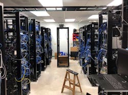 1. Shown is one of several embedded board farms that Green Hills engineers remotely use for their product development and testing, connected through Ethernet and Green Hills Probes.