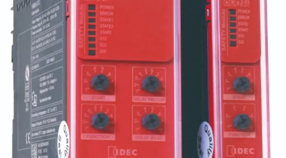 Safety Connectivity Module IDEC's HR6S Safety Relay Module Includes Built-In IoT Connectivity and ...