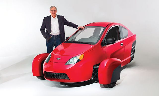 The Elio appeared to be a well-engineered, fun-to-drive vehicle that had 60K+ orders, was well-financed, and backed up by a surprisingly savvy and comprehensive business plan. I still wonder what happened to the company, and the $100 deposit I put down for a car. (Credit: Elio Motors)
