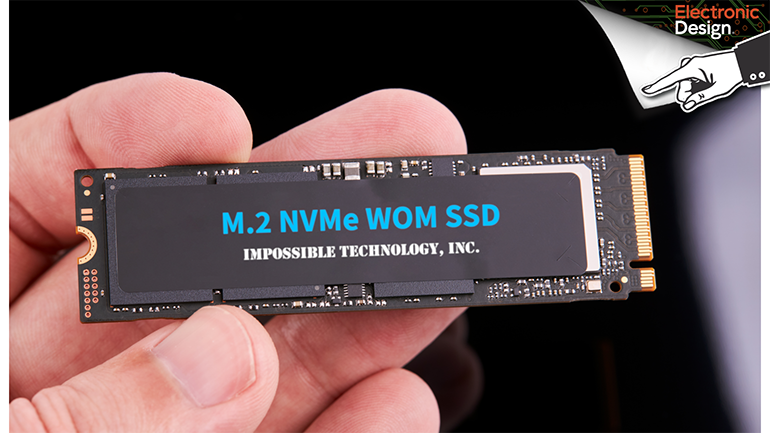 M 2 Nvme Write Only Memory Ssd Arrives On April 1st Electronic Design