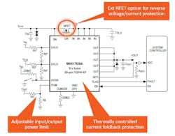 10. A highly integrated 60-V/6-A protection IC with power limit. 10. A highly integrated 60-V/6-A protection IC with power limit.