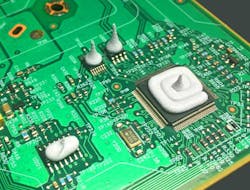 2. Dispensable gels can be applied manually or through an automated process directly onto the component requiring thermal management. 2. Dispensable gels can be applied manually or through an automated process directly onto the component requiring thermal management.