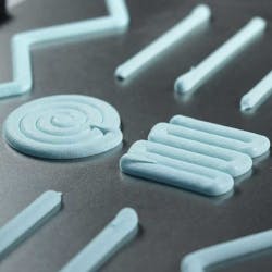 4. Dispensable thermal gap fillers can be applied fully cured in custom geometric shapes depending on the application. 4. Dispensable thermal gap fillers can be applied fully cured in custom geometric shapes depending on the application.