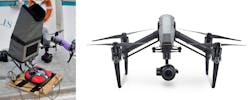 3. The crew had a collection of DJI Inspire 2 drones that were used in addition to a helicopter to photograph from above. (National Geographic for Disney+/Hayes Baxley) 3. The crew had a collection of DJI Inspire 2 drones that were used in addition to a helicopter to photograph from above. (National Geographic for Disney+/Hayes Baxley)